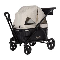 Baby Trend Navigator 2-in-1 Stroller Wagon - Desert Tan | Holds 2 Kids, 110 lb