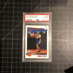2019 Panini Hoops Zion Williamson Rookie PSA 10