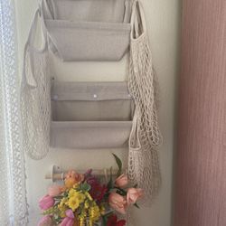 Wall Display For Pots Or Fruit 