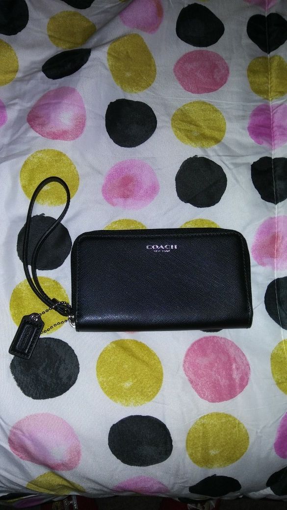 Authentic coach wristlets