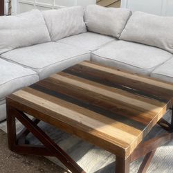 Cindy Crawford Home Beige 3-Piece Sectional 