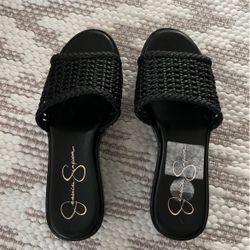 Black Platform Sandals 
