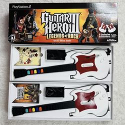 2007 Activision Guitar Hero 3 Legends Of Rock Special Edition Bundle (PS2)