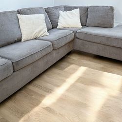 Gray Sectional- Delivery 