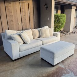 Cream Couch ( Delivery Available ) 