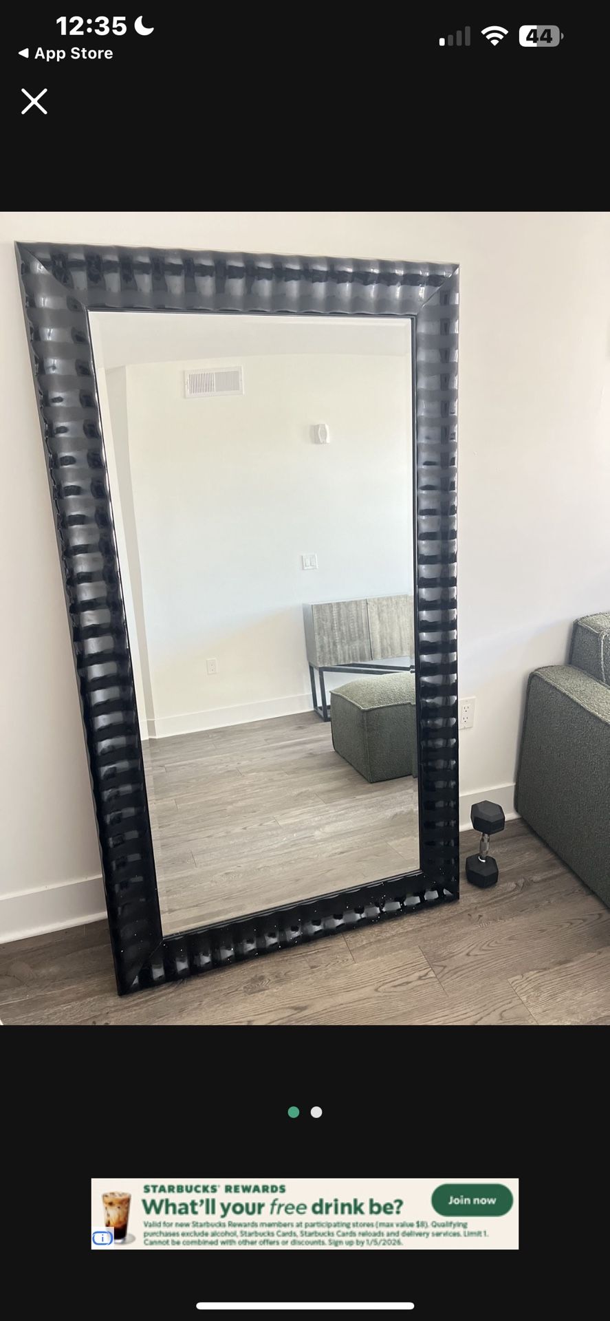 Full Monster Size Sleek Stylish Mirror 