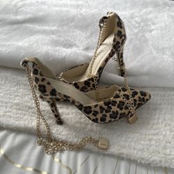 Leopard Print Heels 