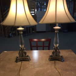 Set of matching decorative lamps