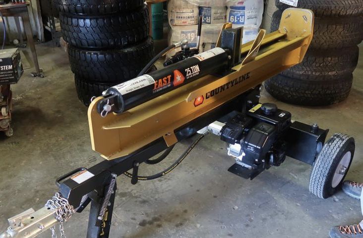 CountyLine 25 Ton Log Splitter with Kohler SH265 6.5HP Engine, 1(contact info removed)9