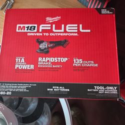 Milwaukee fuel grinder