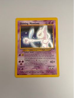 Shining Mewtwo Neo Destiny 109/105 Secret Rare Holo