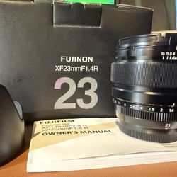 Fujifilm Fujinon XF 23mm f1.4 R Lens
