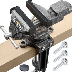 GOENERS 2-in-1 Heavy Duty Bench Vise
