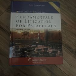 Fundamentals Of Litigation For Paralegal 7th Edition