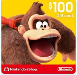100$ ecash Nintendo   For 60$