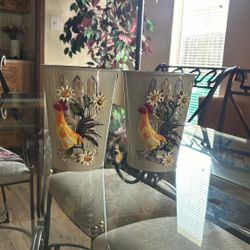 Decorative Rooster Tins