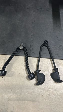 Tricep push attachment /rope