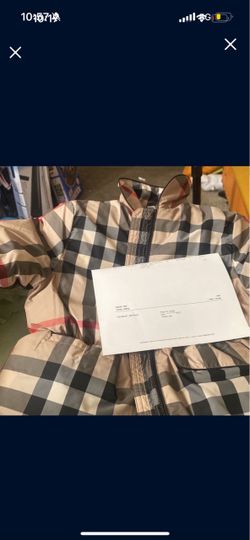 Kid Burberry coat for girls