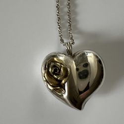 Sterling Silver Heart Pendant 