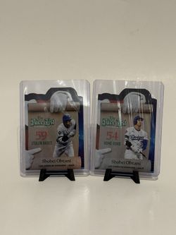 2025 Topps Holiday Shohei Ohtani “The Nice List” 54 HR & 59 SB Dodgers Set🔥