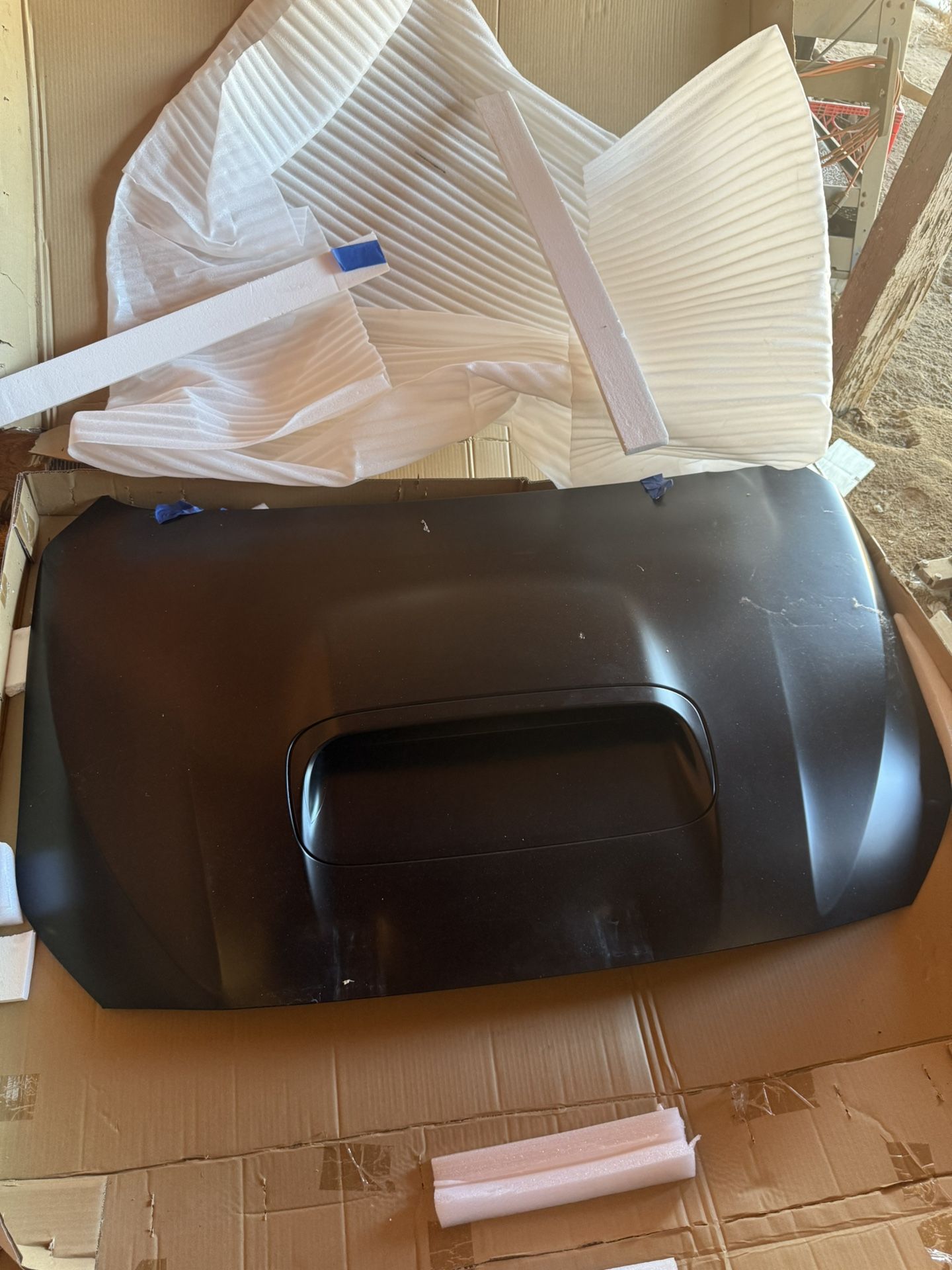 2019 WRX STOCK HOOD DAMAGED
