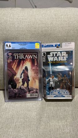 Star Wars Thrawn comic and figure bundle