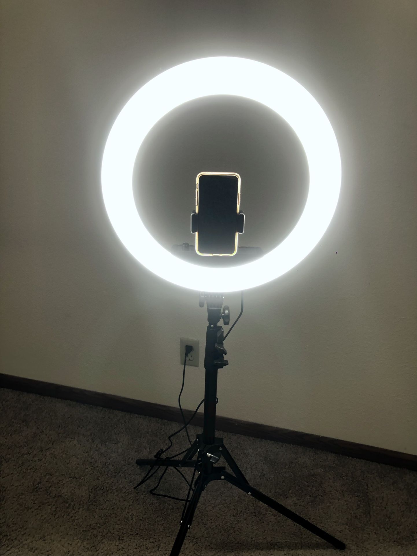 LED video photography 18" ring light