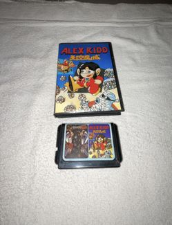 Alex Kidd/Columns (Sega Genesis Mega Drive 2 in 1) - Tested/Working - Japan