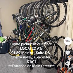 Lots Of Bikes For Sale. All Sizes And Brands