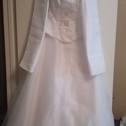 Beautiful Strapless Wedding Dress