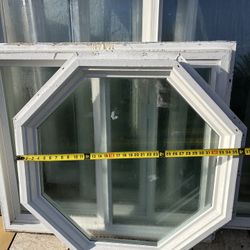 Octagon Used Window . Milgard 