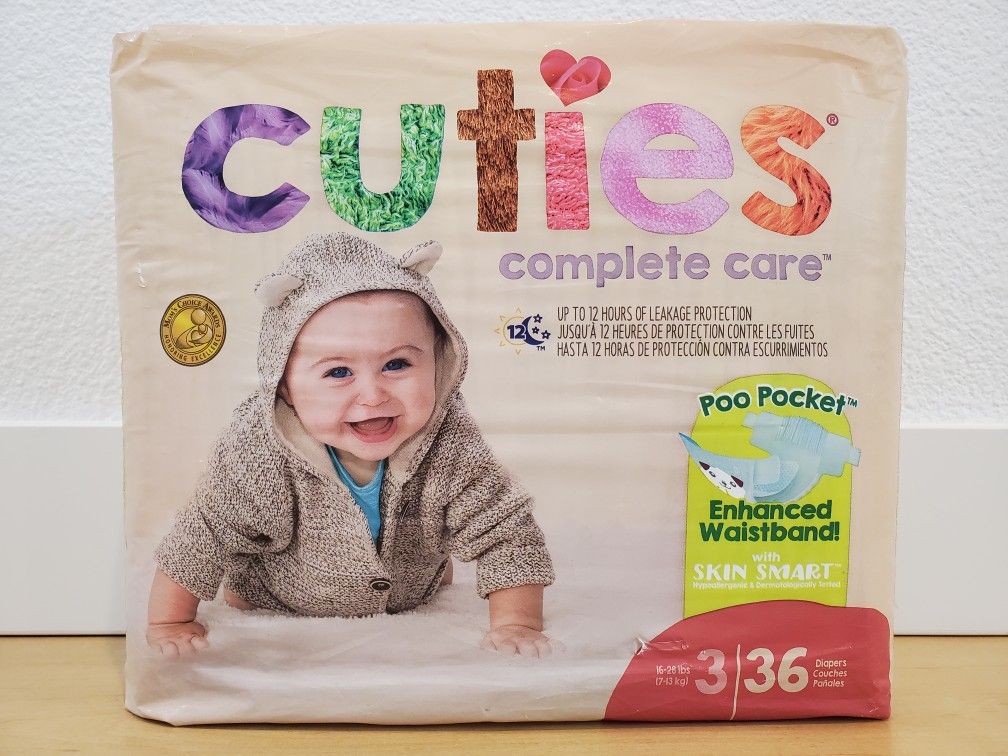 Cuties Complete Care Diapers (NEW)