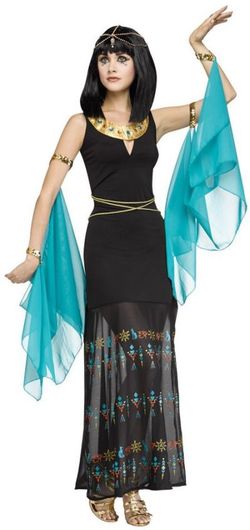 Halloween Costume - Egyptian Queen Cleopatra - Girls Large 12-14