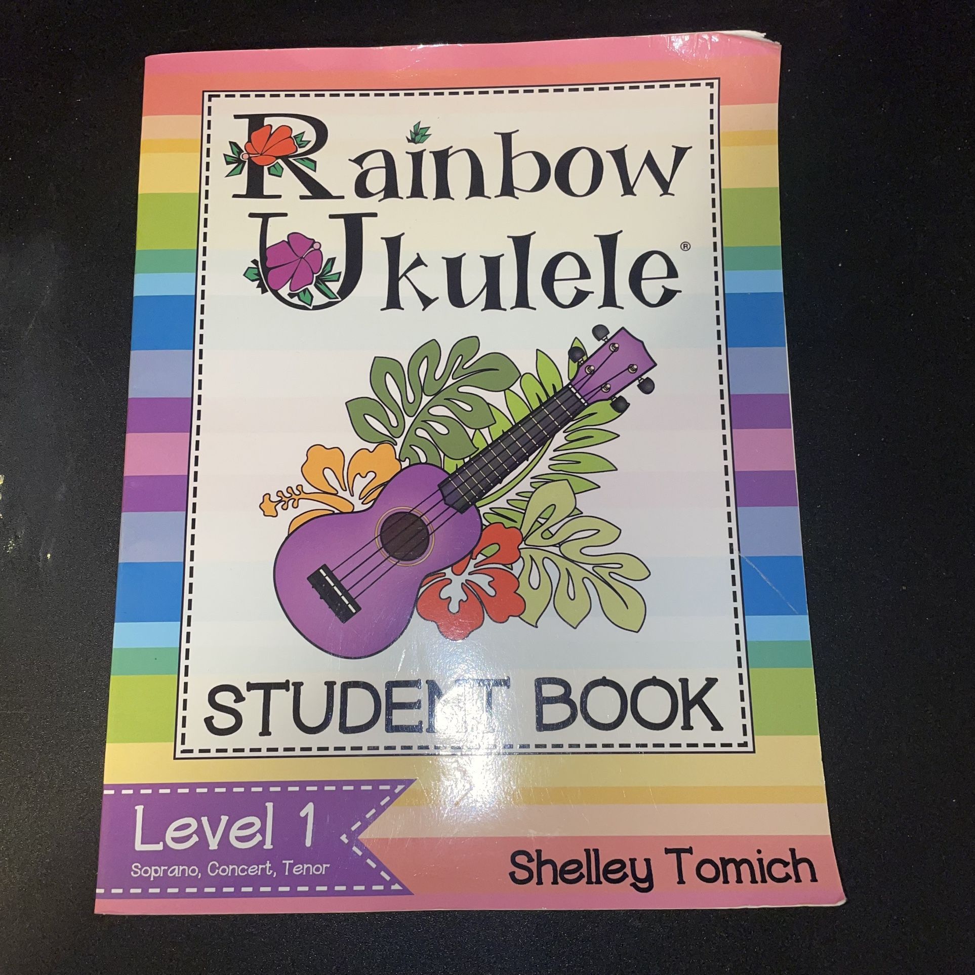 Rainbow Ukulele, Student Book By Shelly Tomich
