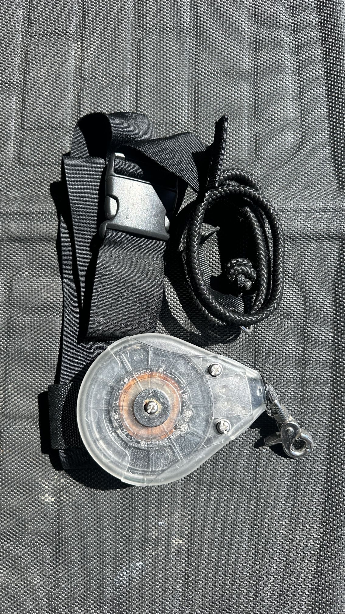 oceanus retractable leash for kiteboarding wing or surf foil with waist belt