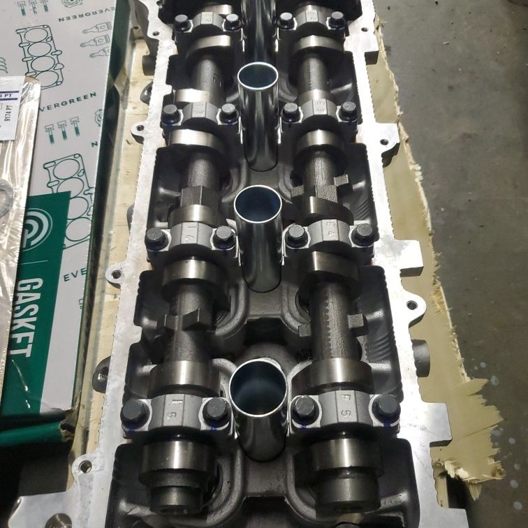 New Head,gaskets And Bolts For 94-00 Toyota 2.4 Or 2.7 Liter