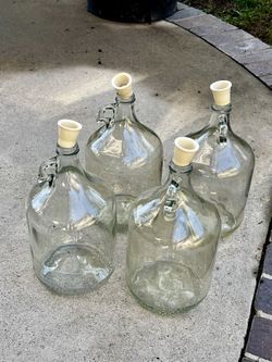1 Gallon Glass Jugs W/cap