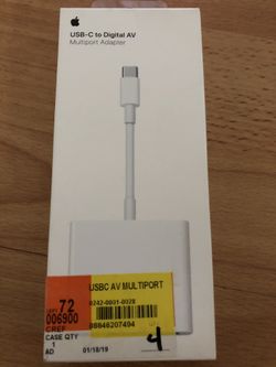Apple USB-C Digital AV Multiport Adapter For MacBook Pro