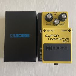 BOSS SD-1 Super Overdrive Guitar Pedal