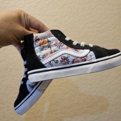 Flowered VANS Hightops