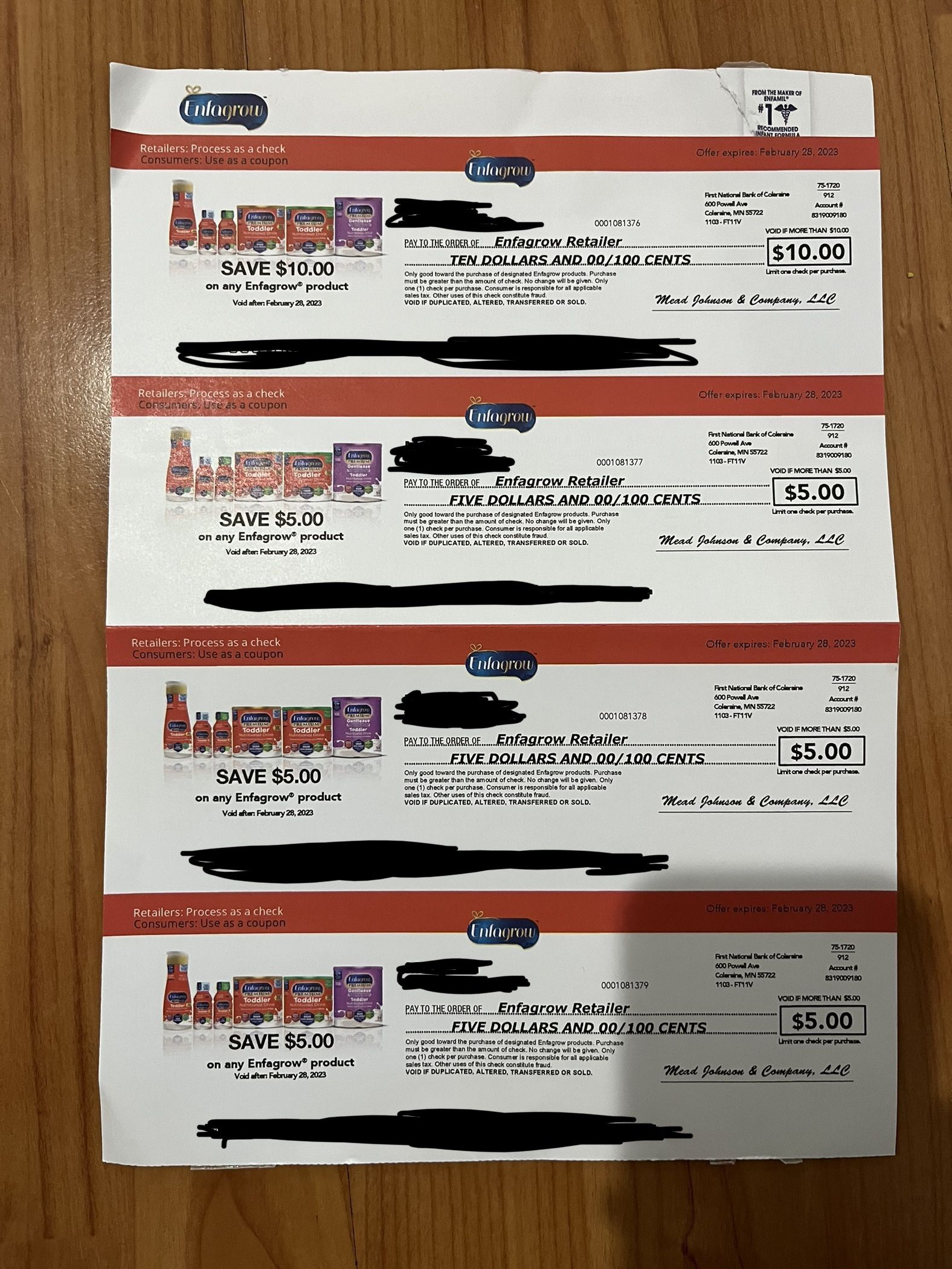 Enfagrow Coupon $25