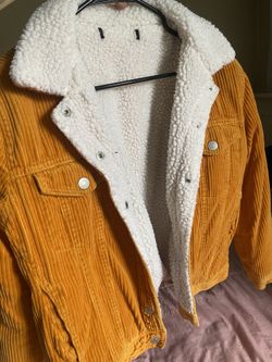 YELLOW CORDUROY JACKET 
