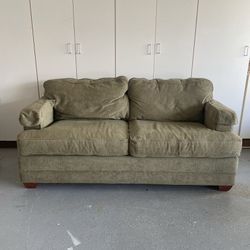 Couch With Inflatable Pull Out Mattress - Super Comfortable 