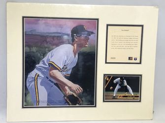 Jay Bell Pittsburgh Pirates Unframed Matted Kelly Russell Studios MLB Limited Edition Lithograph Art Print