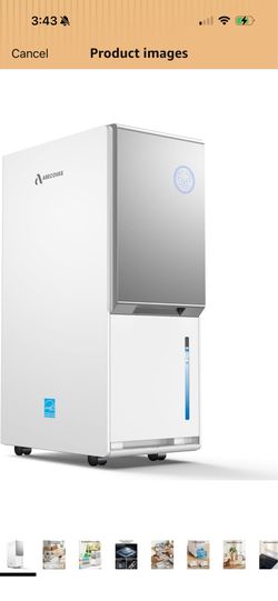 Arecovas 80 Pint Energy Star Dehumidifier – Covers Up to 5,000 Sq Ft