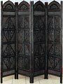 Indian antique Wood 4 Panel Screen