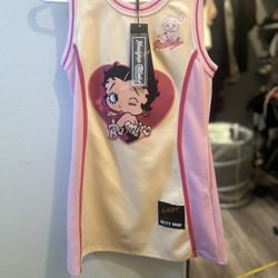 Betty Boop Jersey Dress XS