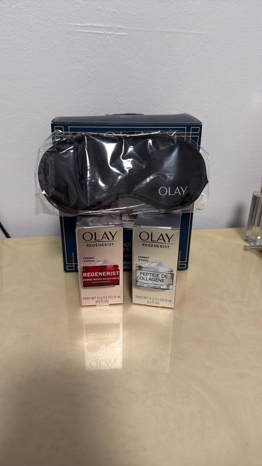 Olay Regenerist Mini Moisturizer Duo Set with Sleep Mask