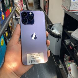 iPhone 14 Pro Max 128GB Unlocked For Any Company Get Now Be Approved And Take It Home For $50 Down Now😨 Teléfono Liberado Ask Me How