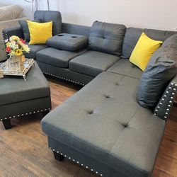 Gray Sectional
